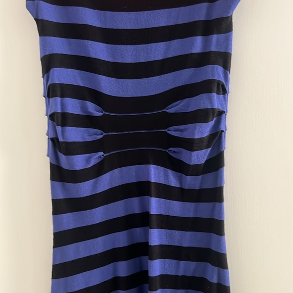 Ted Baker Kitey Pleat Detail Striped Dress - Picture 8 of 13